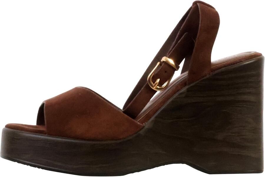 Super Mode Joalice sandalen met sleehak en bandjes - Foto 3