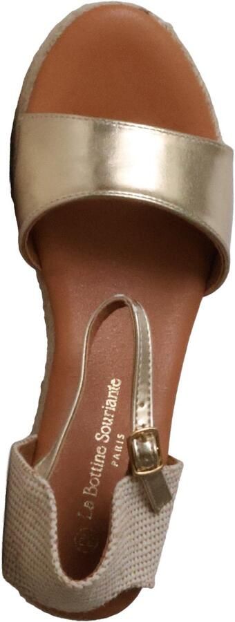 Super Mode Sandalen met plateauzool en bandjes van La Bottine Souriante Paris