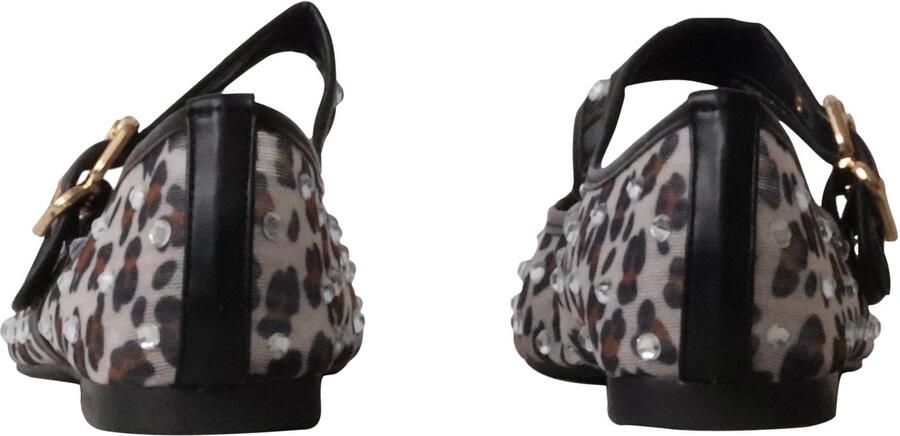 Super Mode Ballerina 'M&M Mira Max Ballerinas mit Riemchen' bruin
