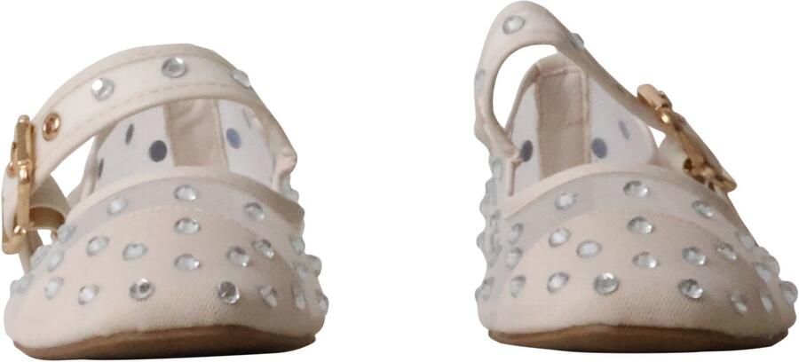 Super Mode Ballerina 'M&M Mira Max Ballerinas mit Riemchen' beige