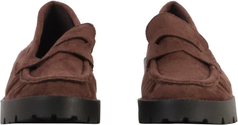 Super Mode Moccasins met hak van Ideal Shoes