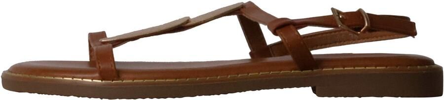 Super Mode Platte sandalen met bandjes van Loevah Paris