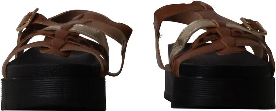 Super Mode Platte sandalen met bandjes van Joalice Paris - Foto 2