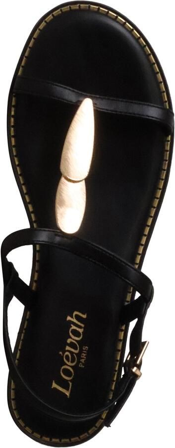 Super Mode Platte sandalen met bandjes van Loevah Paris