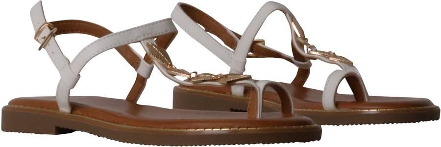 Super Mode Platte sandalen met bandjes van Loevah Paris