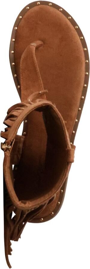 Super Mode Platte sandalen met ritssluiting van R and Be - Foto 4