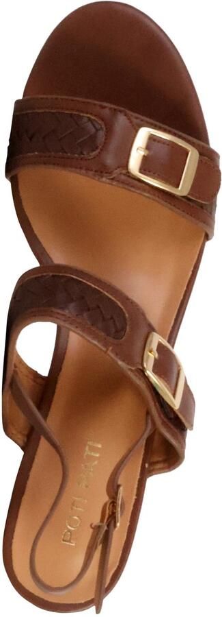 Super Mode Poti Pati sandalen met hak