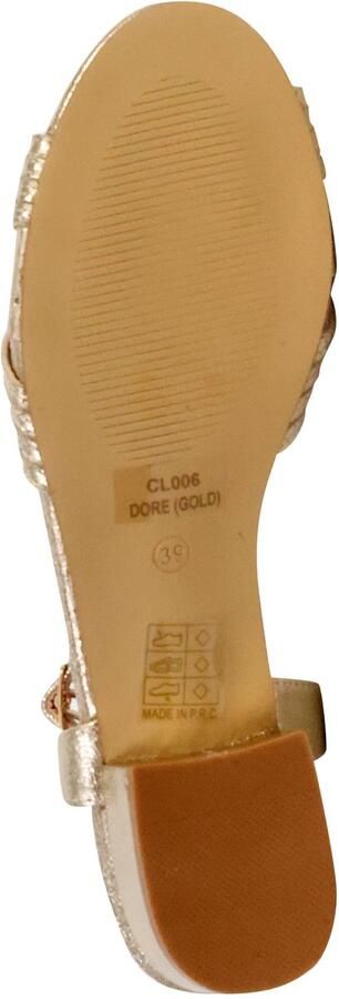 Super Mode Poti Pati sandalen met hak