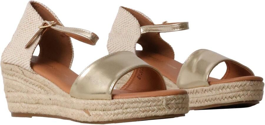 Super Mode Sandalen met plateauzool en bandjes van La Bottine Souriante Paris - Foto 2