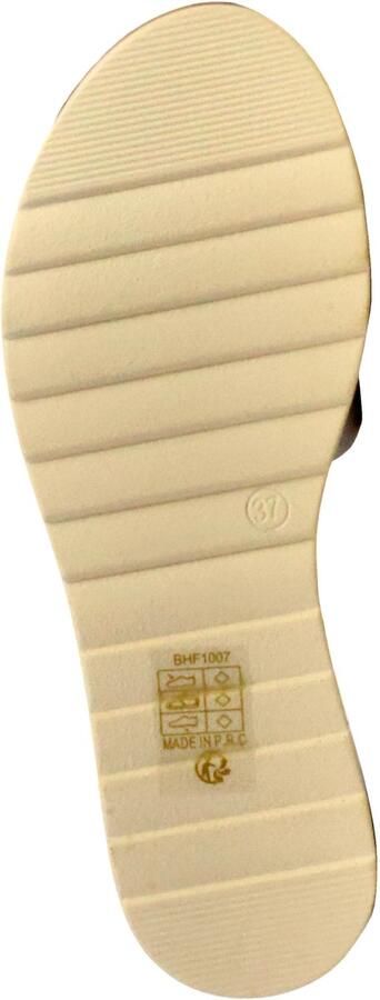 Super Mode LBS-sandalen met sleehak en riempje