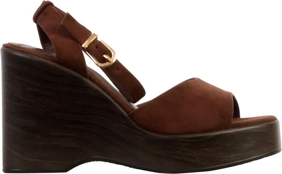 Super Mode Joalice sandalen met sleehak en bandjes