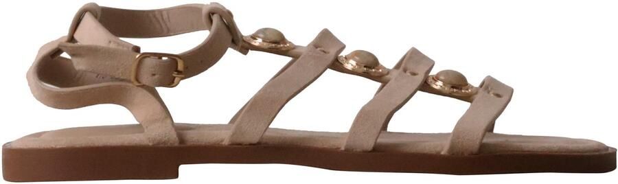 Super Mode Joalice platte sandalen met bandjes