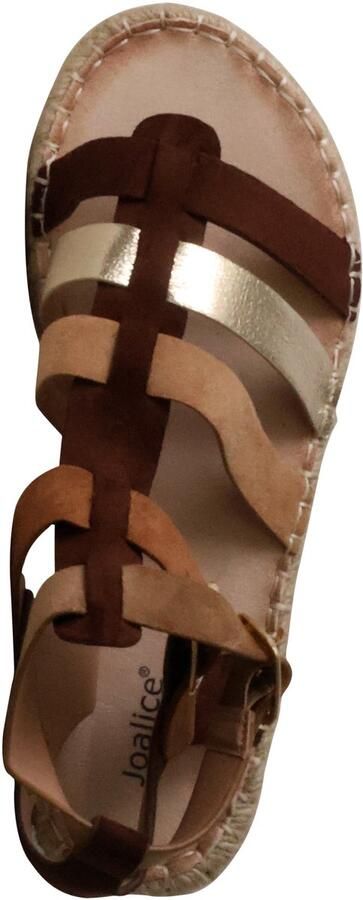 Super Mode Joalice platte sandalen met bandjes