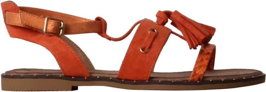 Super Mode Platte sandalen met bandjes