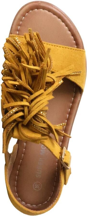 Super Mode Platte sandalen met bandjes