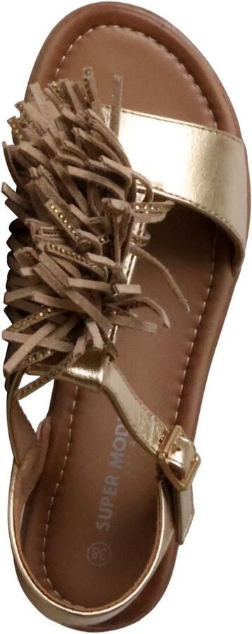 Super Mode Platte sandalen met bandjes