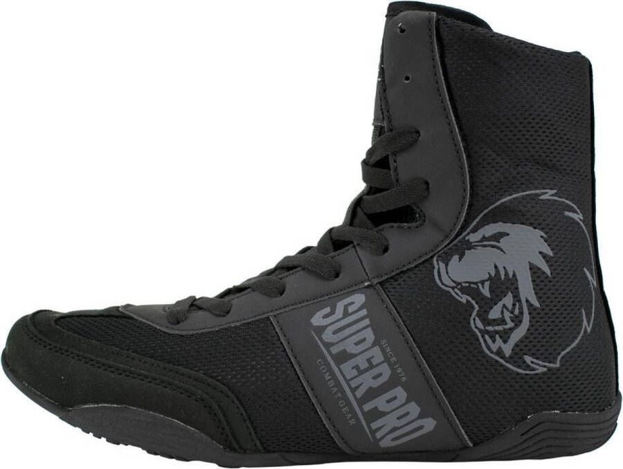 Super Pro Combat Gear Speed 78 Boksschoenen Zwart (Beschikbaar in verschillende maten)
