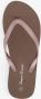 Supercracks dames teenslippers bruin - Thumbnail 3