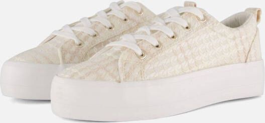 Supercracks Sneakers blauw Canvas Dames