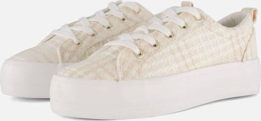 Supercracks Sneakers blauw Canvas Dames