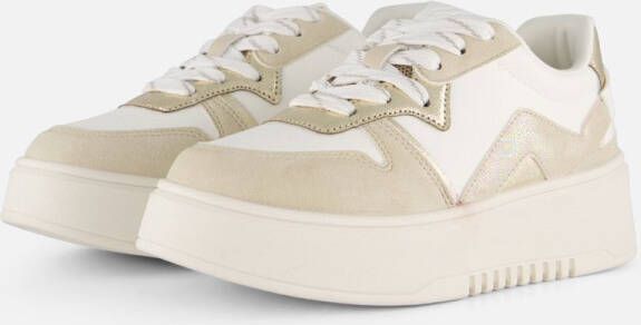 Supercracks Supercrack Sneakers goud Synthetisch Dames