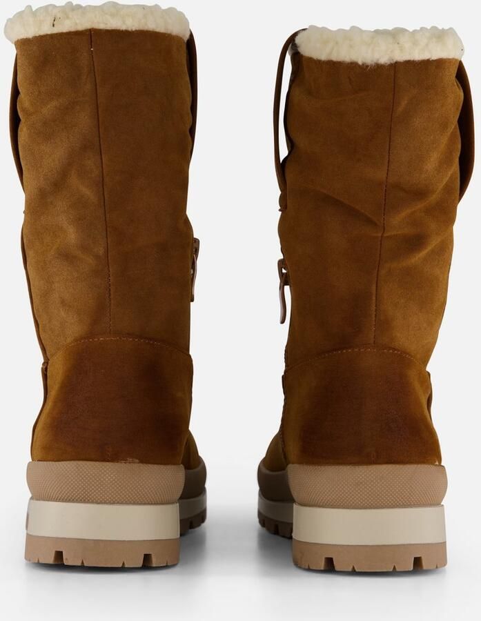 Supercracks Enkellaarsjes bruin Pu Dames