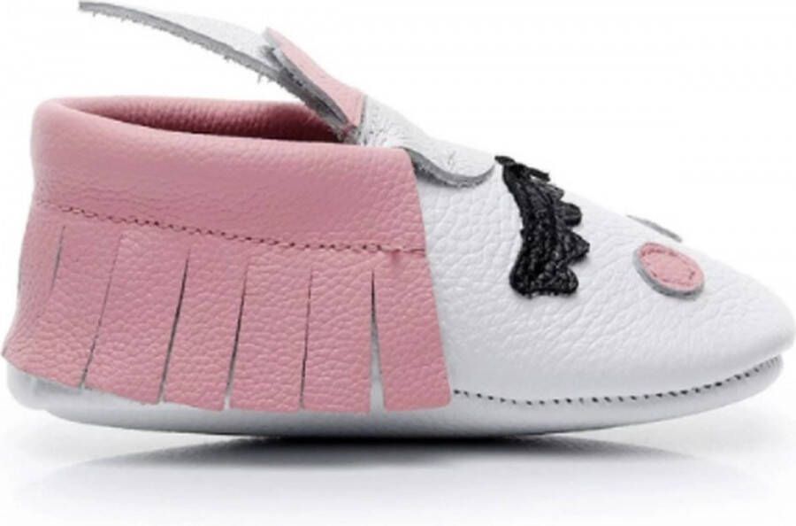 Supercute Baby Mocassins Eenhoorn 18 24 maanden 23 Roze Wit Zilver Zwart Kraamkado Babyshower- Kraamcadeau