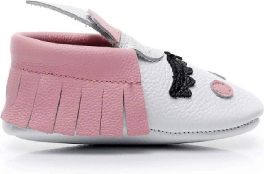 Supercute Baby Mocassins Eenhoorn 18 24 maanden 23 Roze Wit Zilver Zwart Kraamkado Babyshower- Kraamcadeau - Foto 1