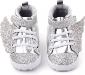 Supercute baby sneakers Wings zilver 6 t m 12 maanden