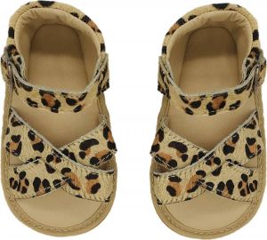 Supercute sandalen met panterprint 6 12 maanden