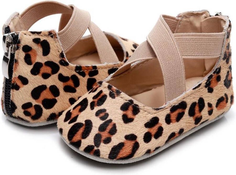Supercute schoentjes met luipaardprint Ballerina 12 tot 18 maanden - Foto 4