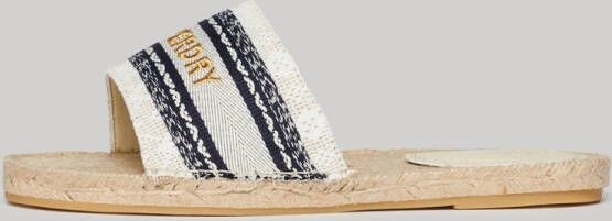 Superdry Canvas Espadrille Overlay slippers Dames Slippers
