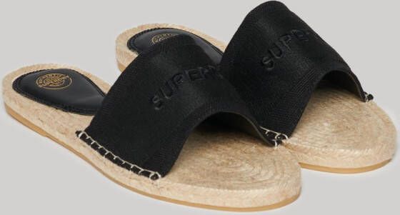 Superdry Canvas Espadrille Overlay slippers Dames Slippers