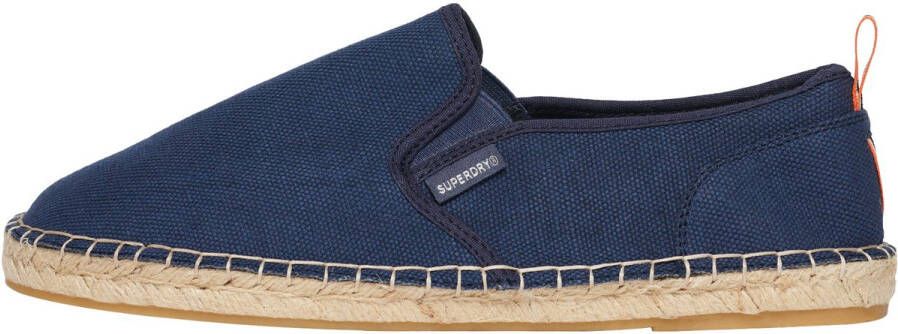 Superdry Canvas Espadrilles Blauw Man