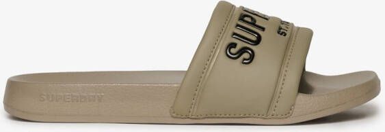 Superdry City Luxe badslippers Dames Slippers