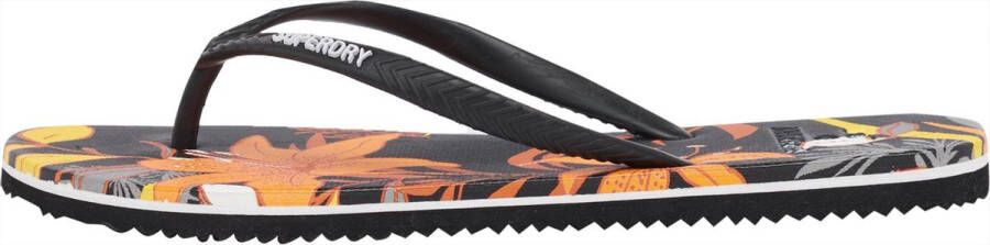 Superdry Classic Vintage Flip Flop Dames Slippers Black Lillies