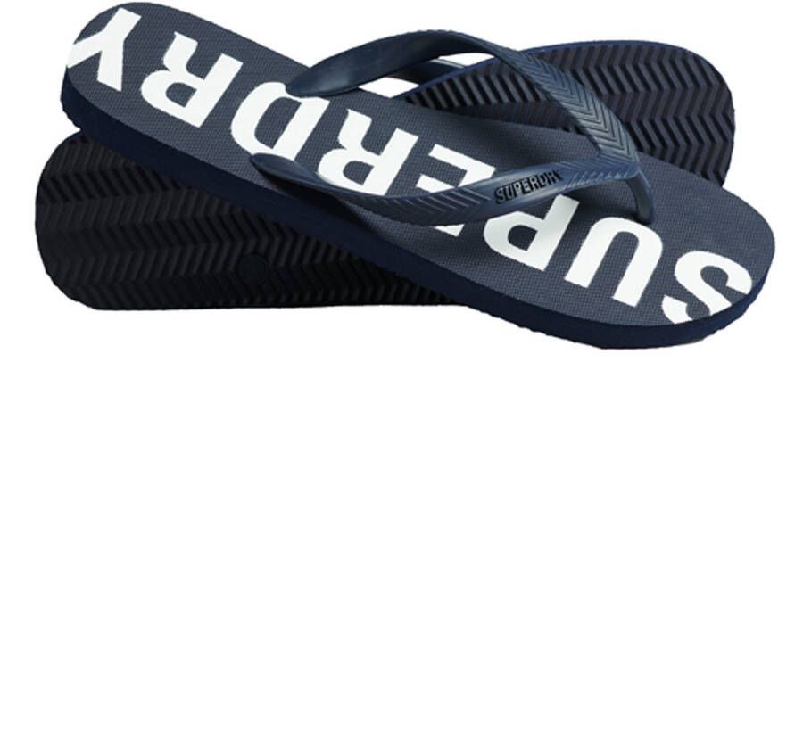 Superdry Code Core Sport Vegan Slippers Blauw Man
