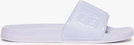 Superdry Code Core Vegan Pool Slippers Paars Vrouw