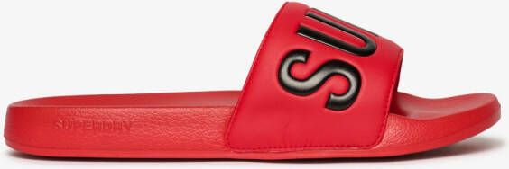 Superdry Core Graphic Slippers Rood Man