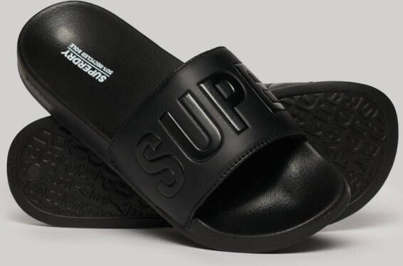Superdry Core Vegan Pool Slippers Zwart Man