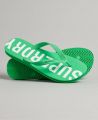 Superdry Heren Code Essential teenslippers - Groen
