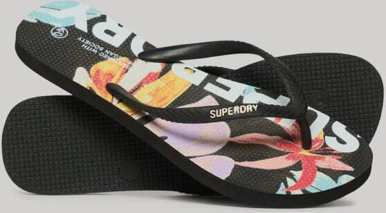 Superdry Logo Vegan Slippers Oranje Vrouw