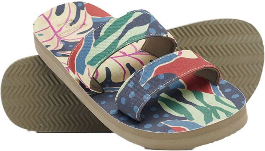 Superdry Slim 2 Strap Sandalen Veelkleurig Vrouw