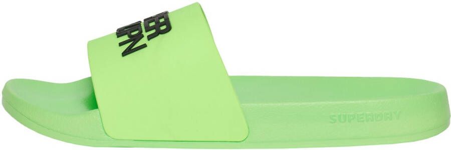 Superdry Sportswear badslippers met logo Heren Slippers