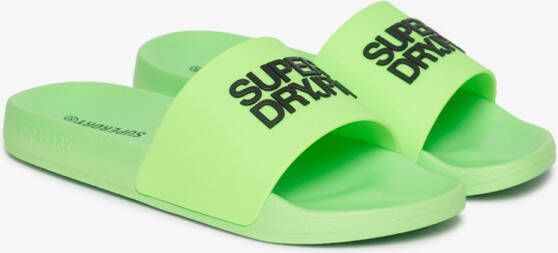 Superdry Sportswear Logo Slippers Groen Man