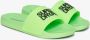 Superdry Sportswear Logo Slippers Groen Man - Thumbnail 2