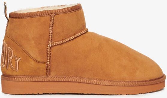 Superdry Suede Sherpa Mini Sneeuwlaarzen Bruin Vrouw