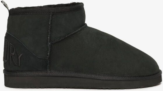 Superdry Suede Sherpa Mini Sneeuwlaarzen Zwart Vrouw