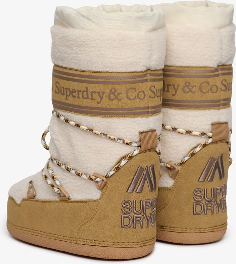 Superdry Borg Snowboots Relaxed Pasvorm Dames Laarzen