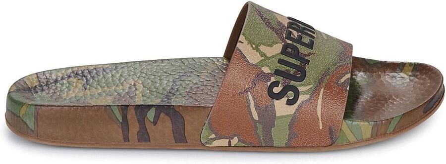 Superdry Camo Print Badslippers Heren